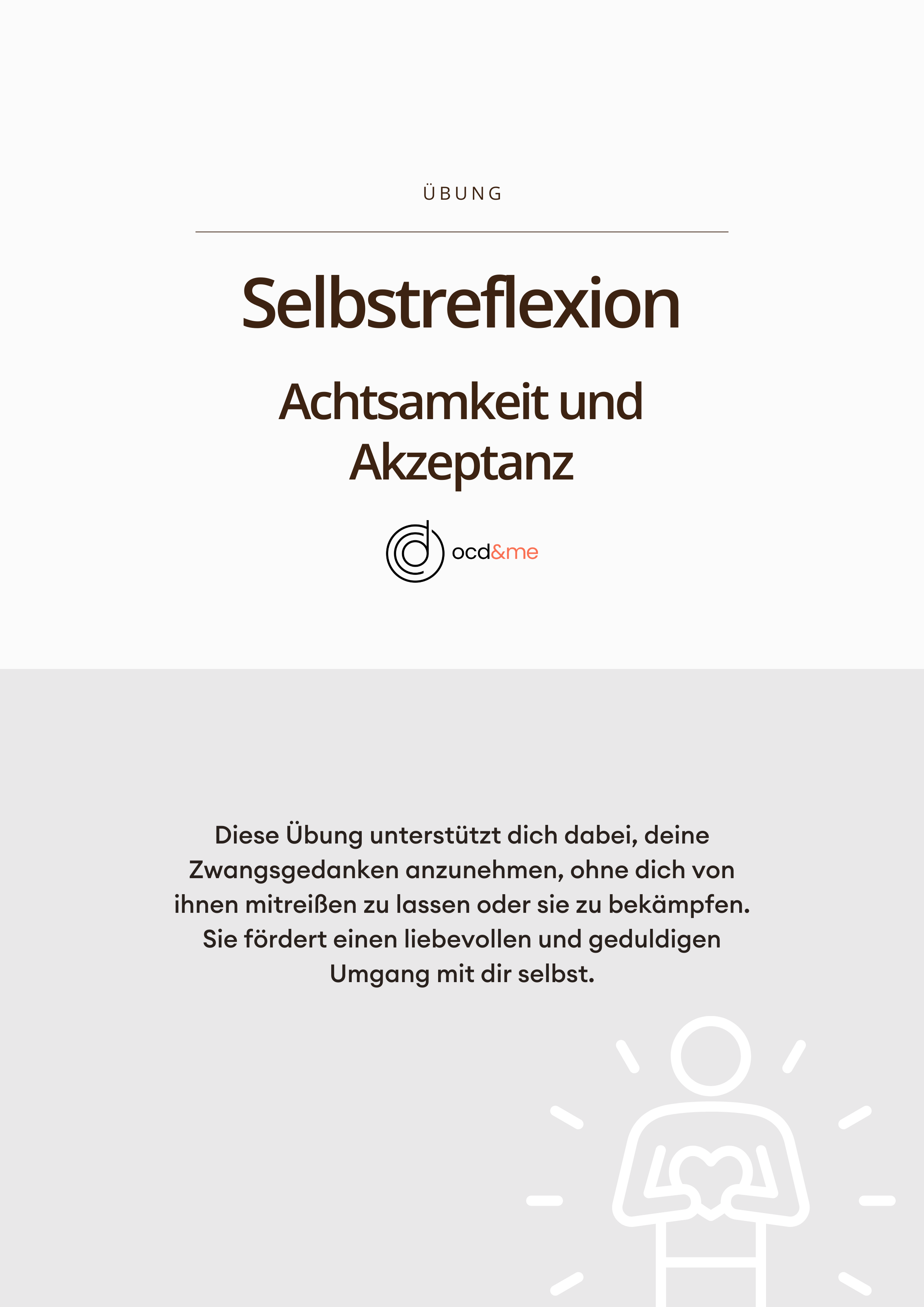 Arbeitsblatt: Achtsamkeit und Akzeptanz